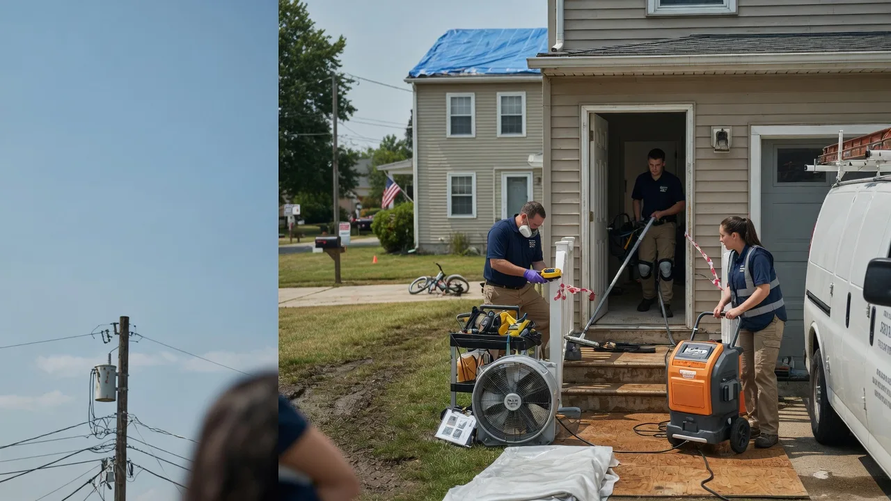 Water Damage Repair in Milan, IN near me